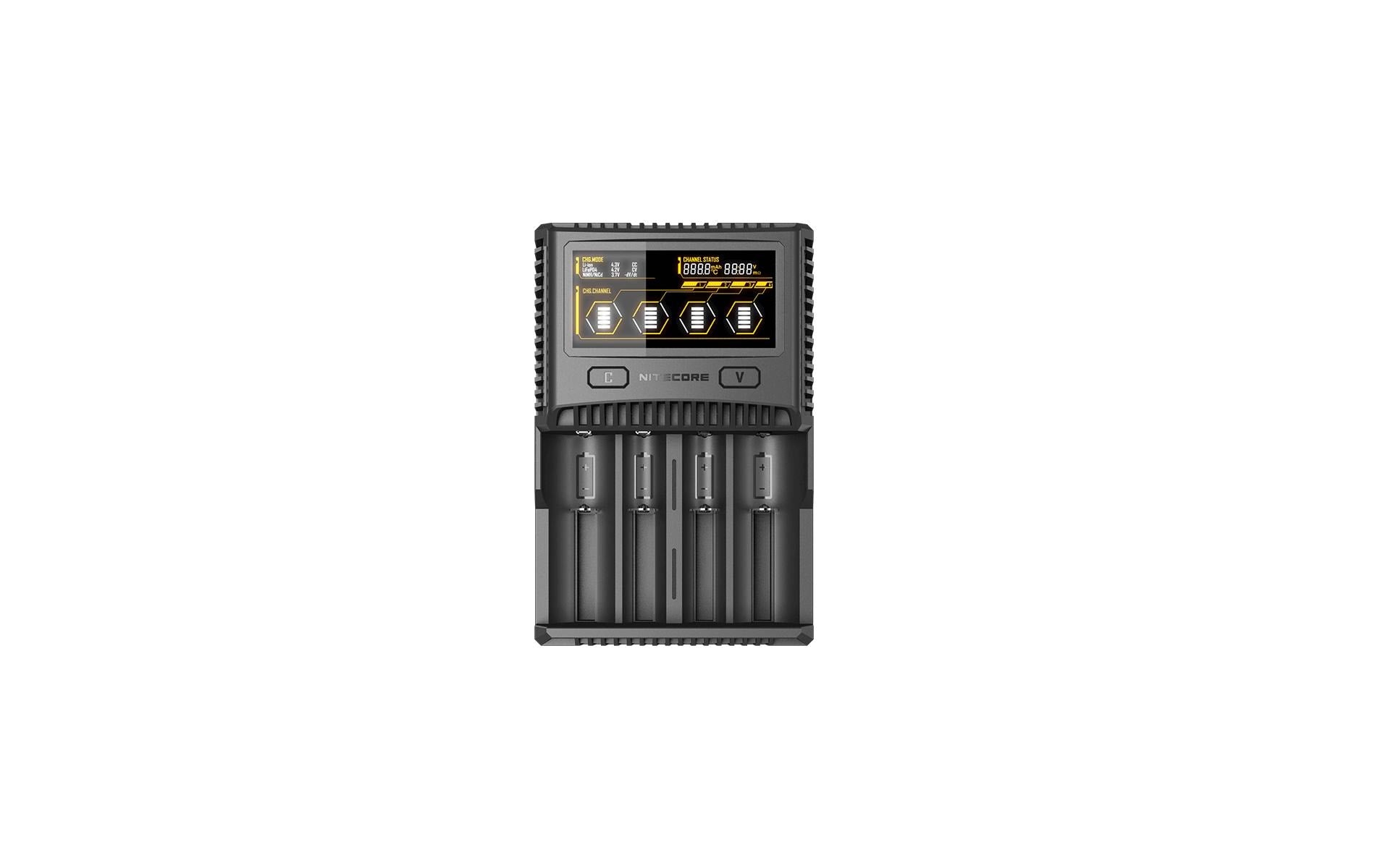 NiteCore SC4 Schnelladegerät 3A