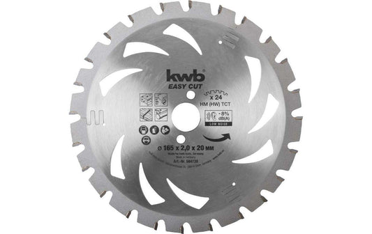kwb Kreissägeblatt AKKU Ø 165 X 20 Z24