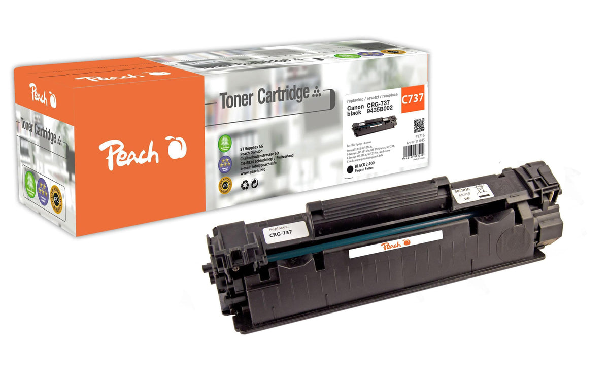 Peach Toner Canon 9435B002, CRG-737
