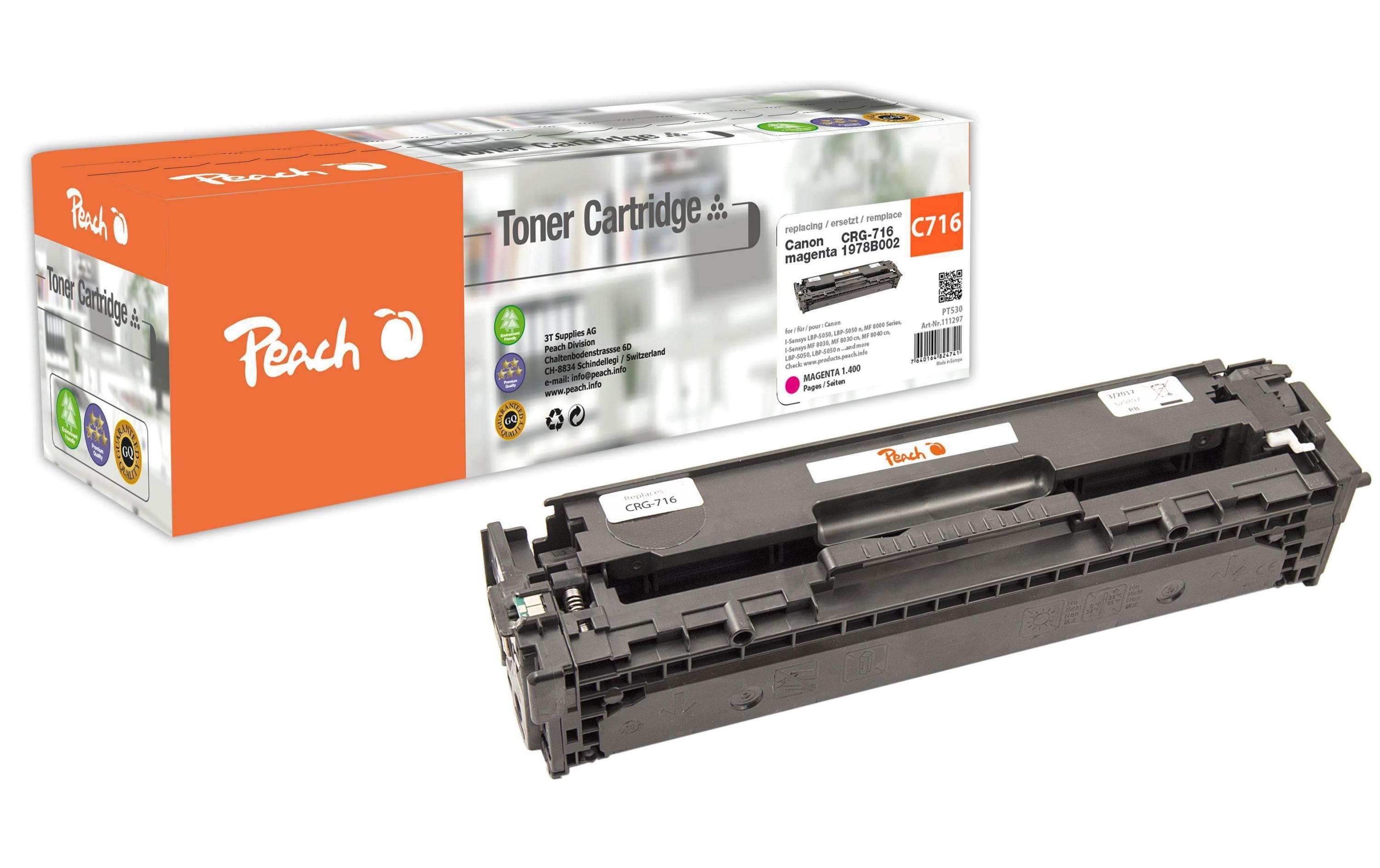 Peach Toner Canon 1978B002, CRG-716