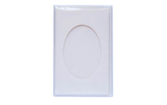 Folia Passepartouts-Karten 220g/m2 oval