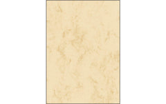 Sigel Marmor-Papier beige beidseitig A4