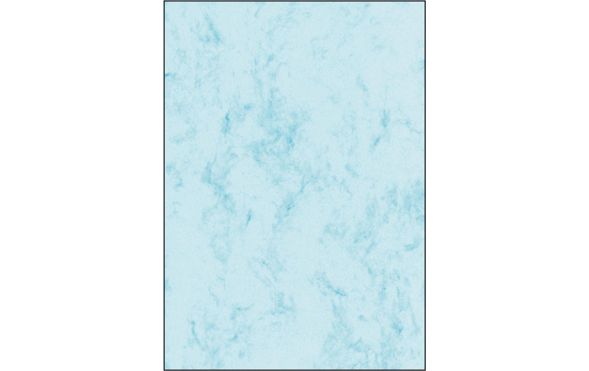 Sigel Marmor-Papier blau A4