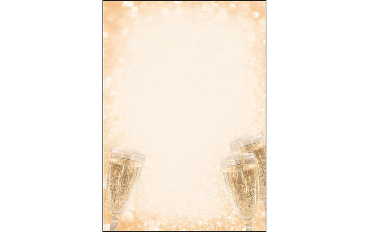 Sigel Motiv-Papier Champagne A4