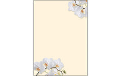 Sigel Motiv-Papier White Orchid A4