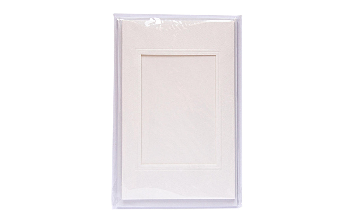 Folia, Passepartout-Karten 220g/m2 eckig P
