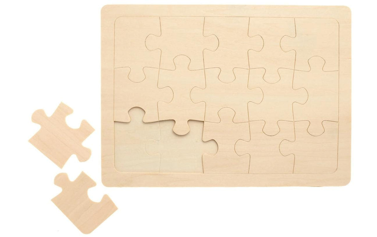 Glorex Holzpuzzle zum Bemalen