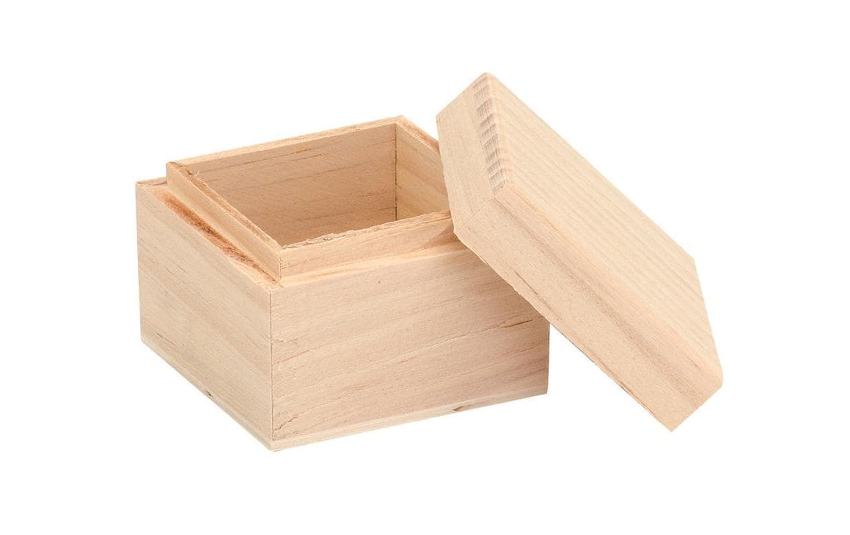 Glorex Holzbox quadratisch