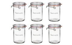 Luigi Bormioli Einmachglas 6er Set 1 Liter