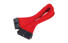 SilverStone | ATX Extension 24-24Pin rot | 24 Pin Mainboard Verlängerung 30cm