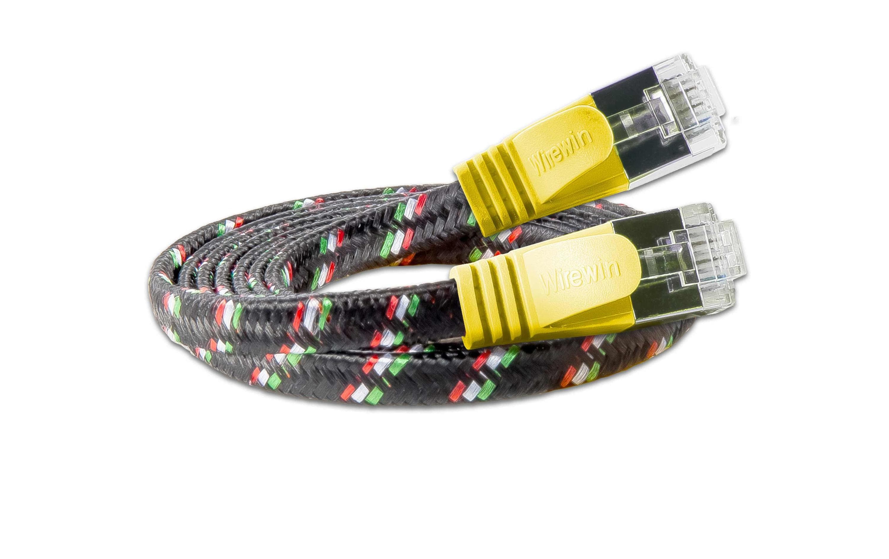SLIM, Slimpatchkabel RJ-45 - RJ-45, Cat 6,
