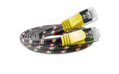 SLIM, Slimpatchkabel RJ-45 - RJ-45, Cat 6,