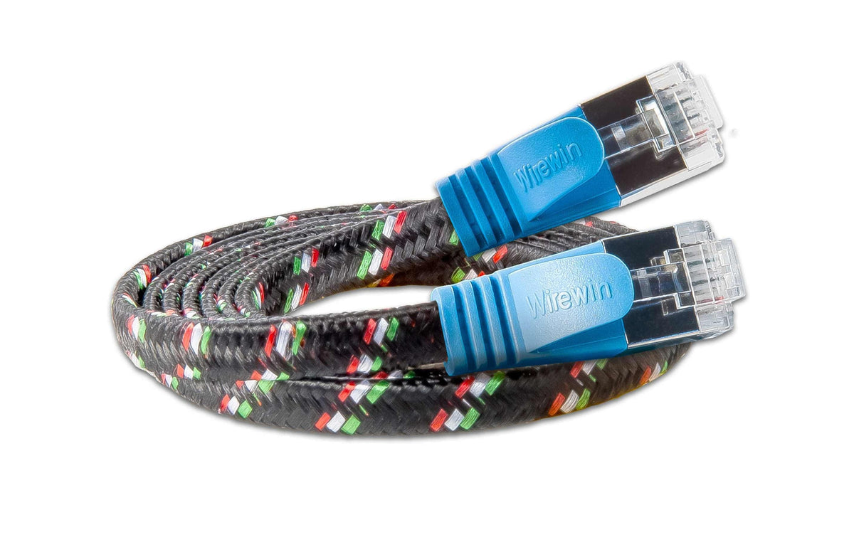 SLIM, Slimpatchkabel RJ-45 - RJ-45, Cat 6,
