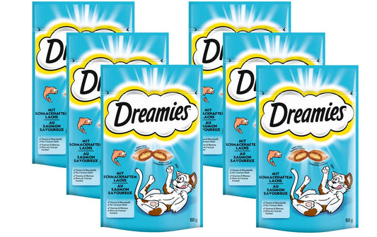 Dreamies | Snack mit Lachs | 6x60g