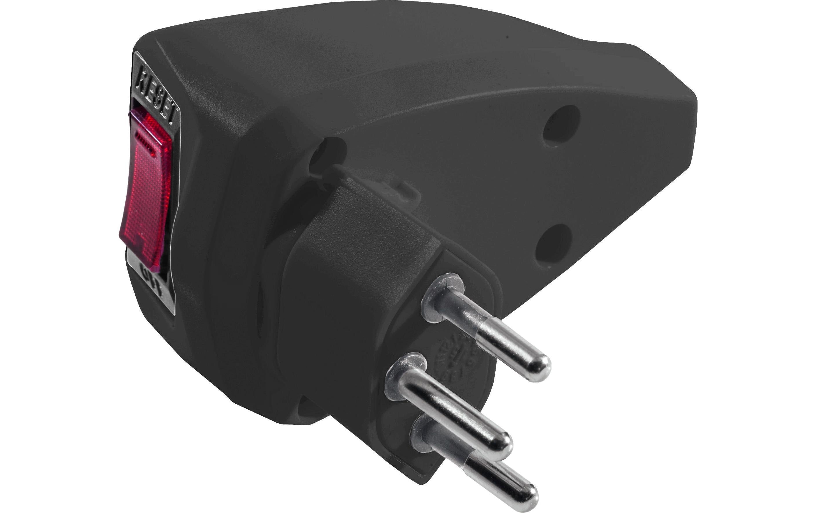 STEFFEN Reset Stecker T12 schwarz