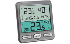 TFA Dostmann | Thermometer Venice mit Funk Reichweite 50m | Für Gartenteich oder Schwimmbad
