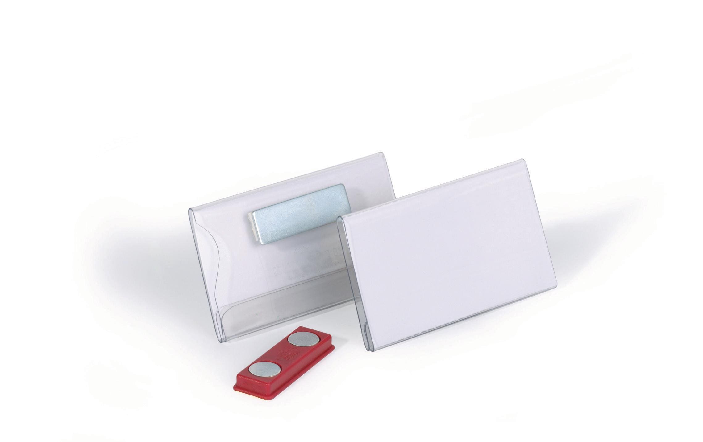 Durable Namensschild m. Magnet 40x75mm
