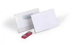 Durable Namensschild m. Magnet 54x90mm