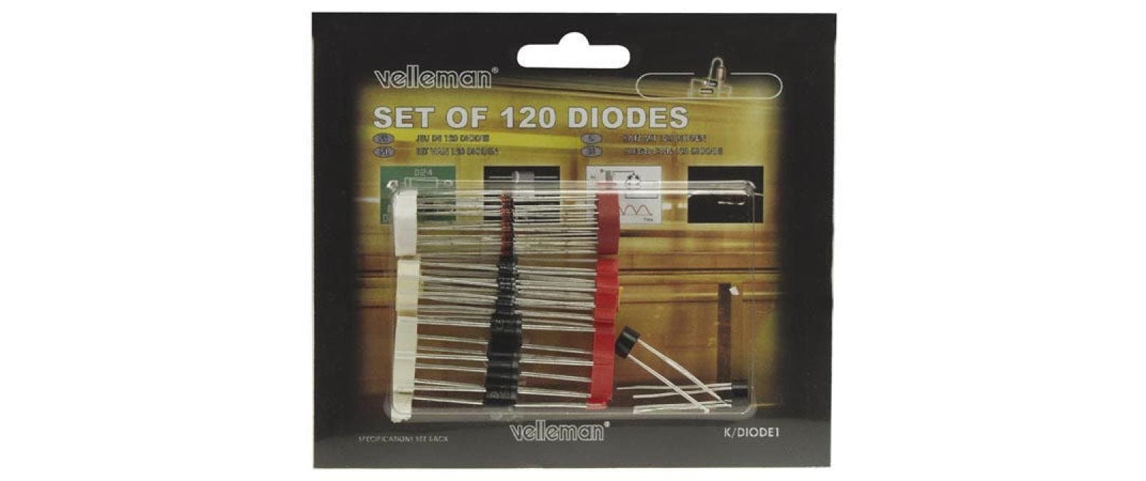 Velleman K/DIODE1 Dioden Set