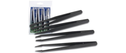 Velleman VTTWEST2 4-Teiliges Pinzettenset