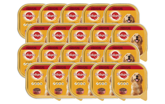 Pedigree Nassfutter Adult mit Rind