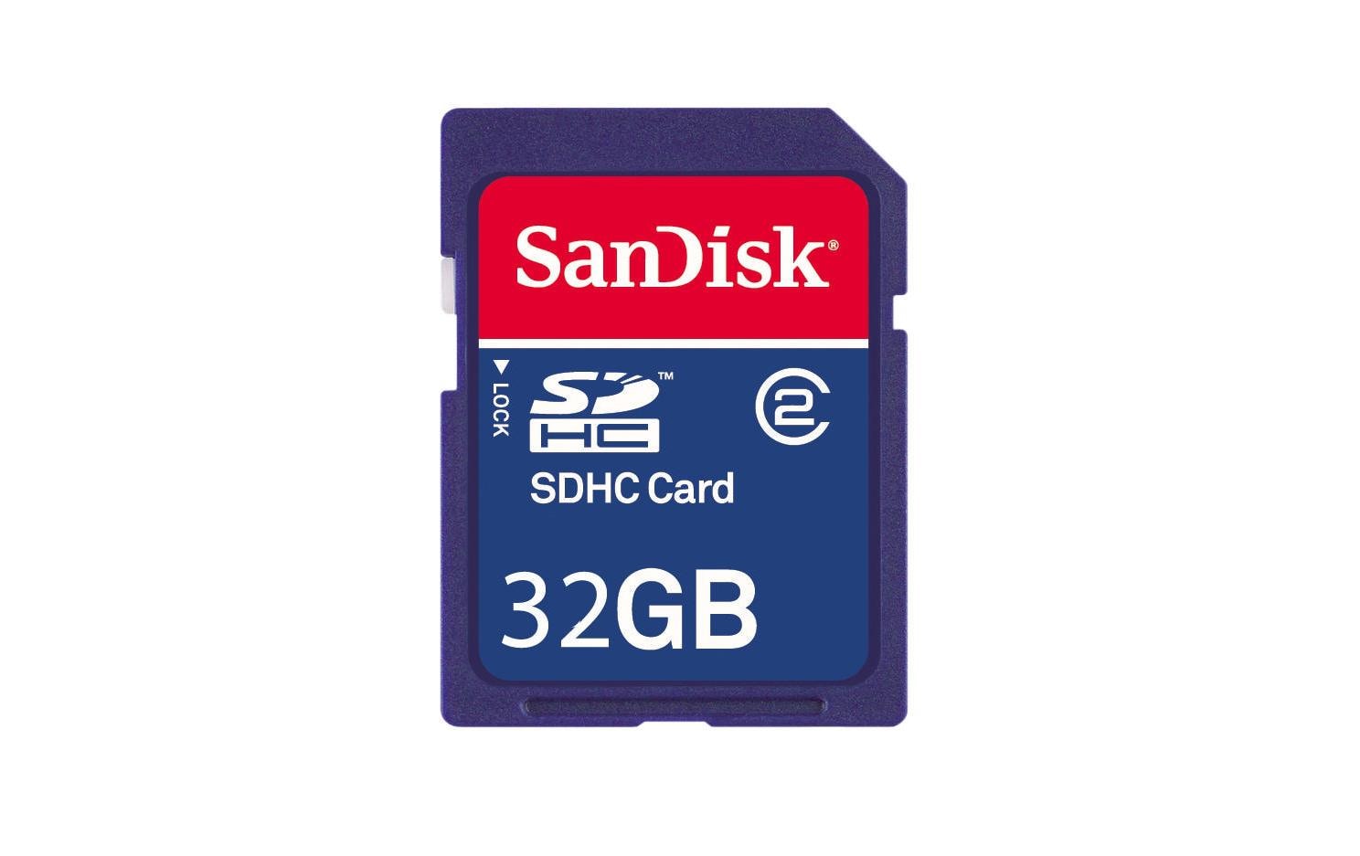 SanDisk SDHC Card 32GB, Class 4