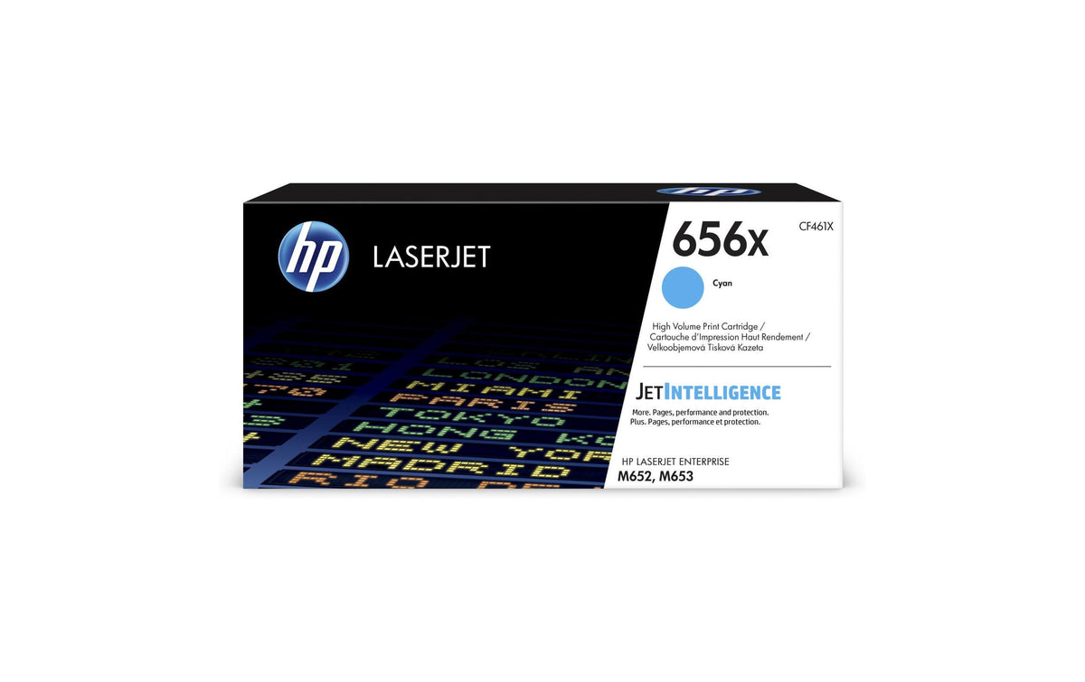 HP, Toner Nr. 656X (CF461X) Cyan