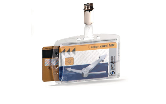 Durable Ausweishalter Hartbox für 2Ausweise