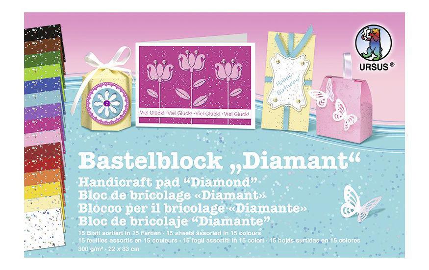 URSUS Designpapier Diamant 300 g/m2