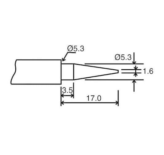 Velleman BITC10N1 Ersatzspitze