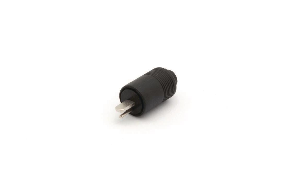 Velleman DIN-Stecker, 2-Polig, schwarz