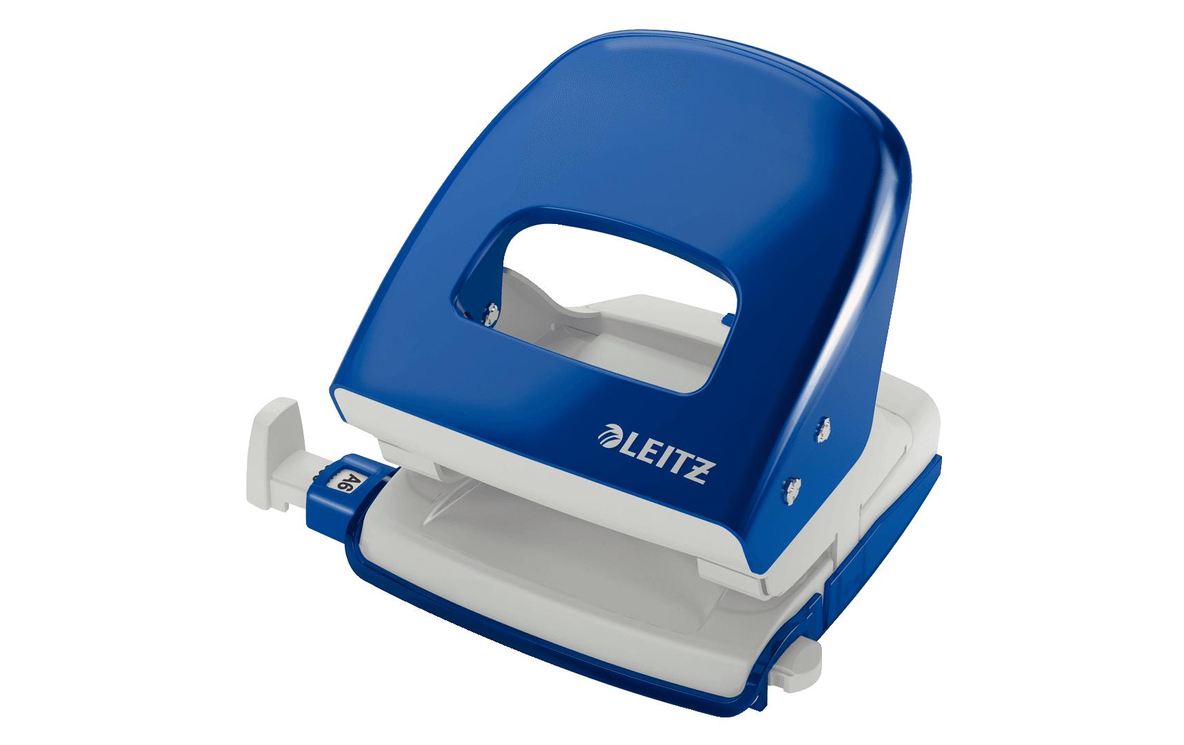 Leitz, Locher NeXXt Metall, 30 Blatt, Blau