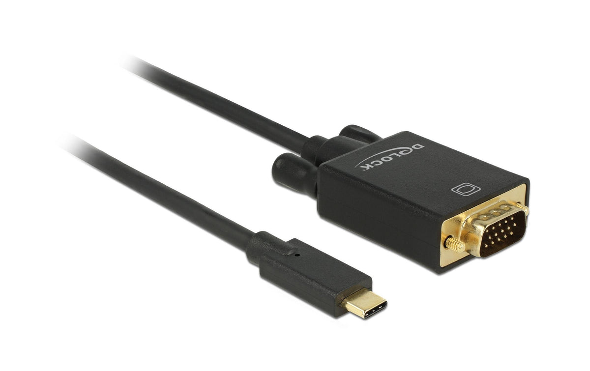 Delock USB-C - VGA Kabel, 1m