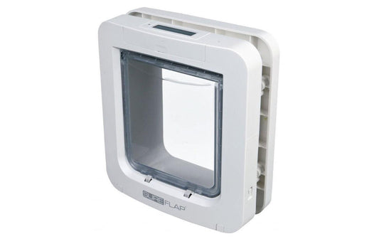 SureFlap | Freilauftür XXL | mit Mikrochiperkennung, 26.2x28.1cm weiss