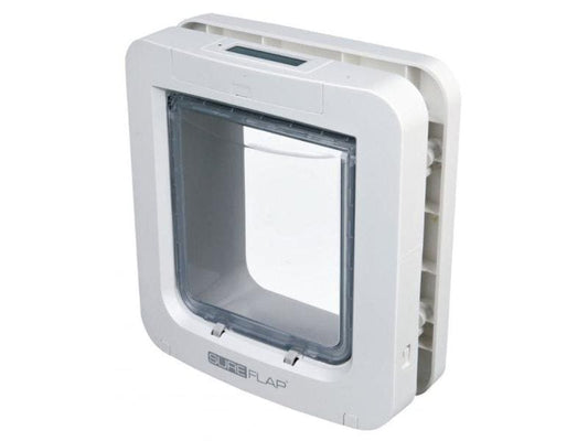SureFlap | Freilauftür XXL | mit Mikrochiperkennung, 26.2x28.1cm weiss