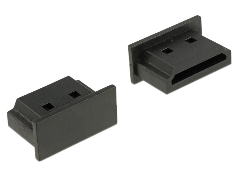 Delock | HDMI Staubschutz, 10 Stück | Zum Schutz von HDMI-Ports, ohne Griff