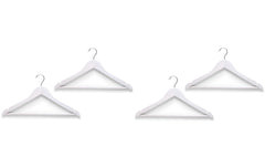 Zeller Present Kleiderbügel 4er Set weiss