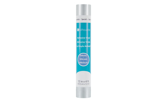 Silhouette Vinyl silber reflektierend