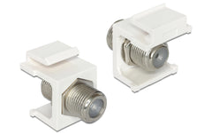 Delock Keystone Jack: F-Buchse