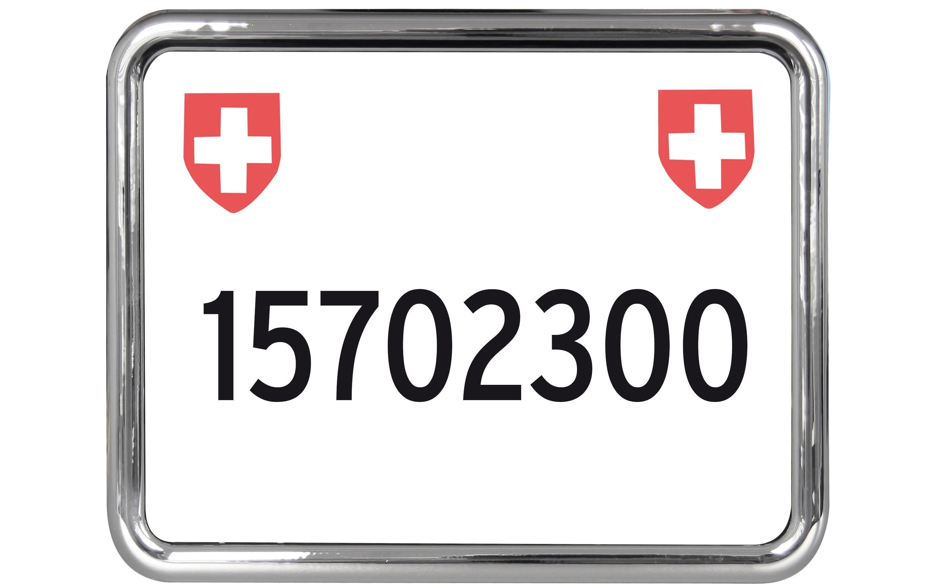 EASYKLICK Kennzeichenhalter Moto