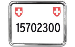EASYKLICK Kennzeichenhalter Moto