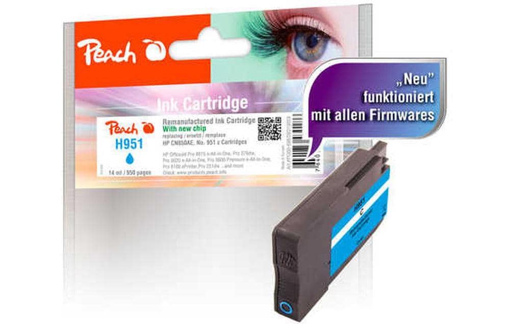 Peach, Tinte HP Nr. 951 (CN050AE) Cyan