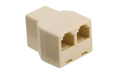 Telefonadapter RJ-11 Buchse auf 2x RJ-11
