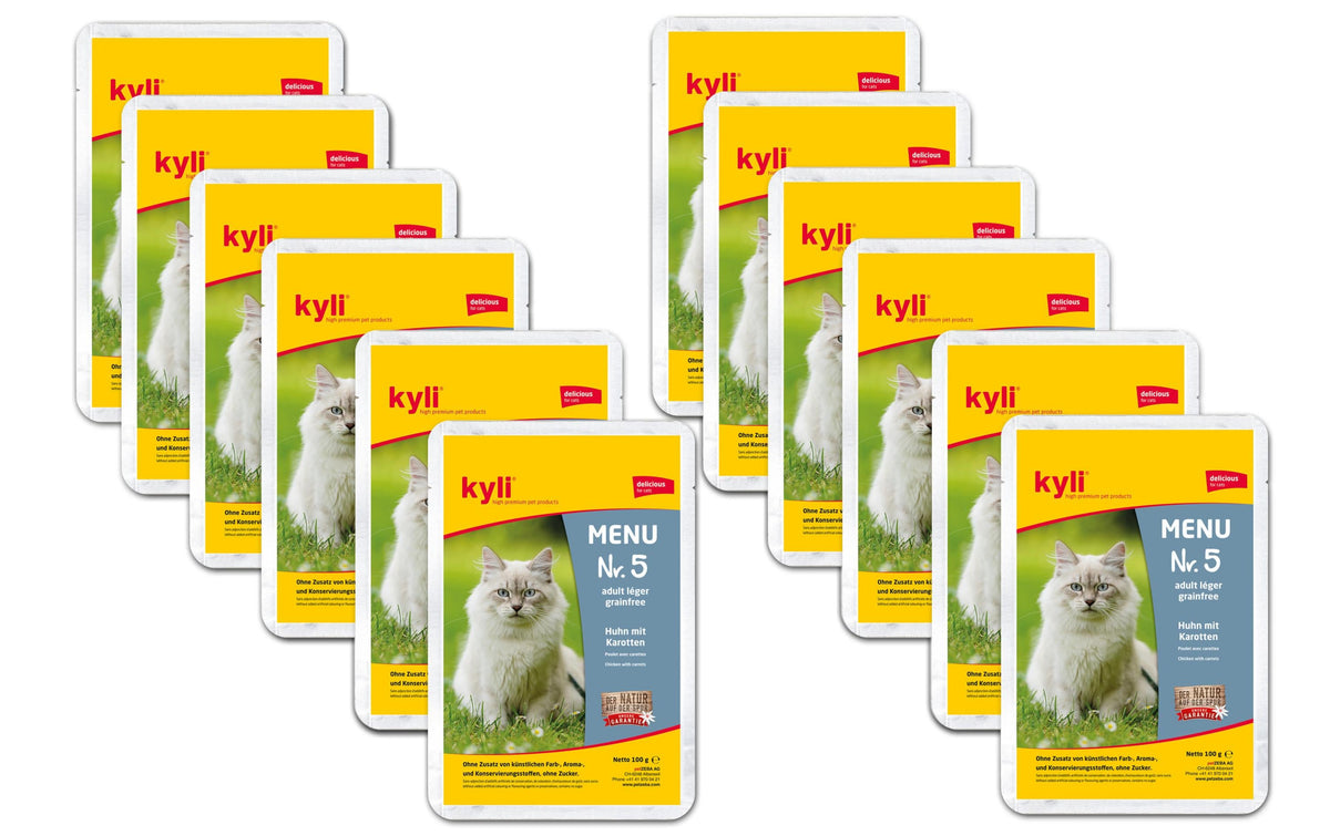kyli Nassfutter Menu Nr. 5 Léger