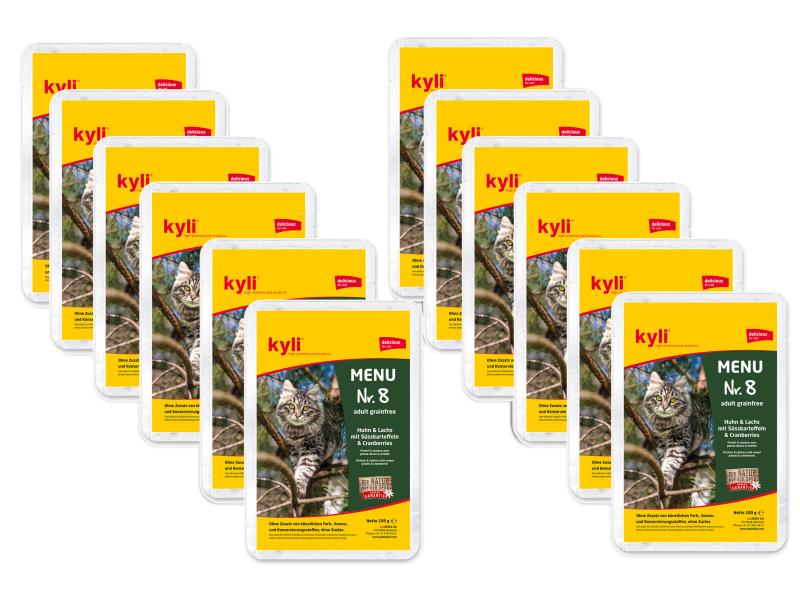 kyli | Nassfutter Menu Nr. 8 Grainfree | 12x100g