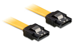 Delock, SATA3-Kabel gelb, 30 cm