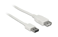 USB2.0-Verlängerungskabel Easy, 3m, weiss