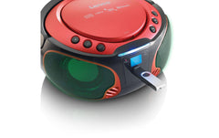 Lenco SCD-550 CD-Player, Rot