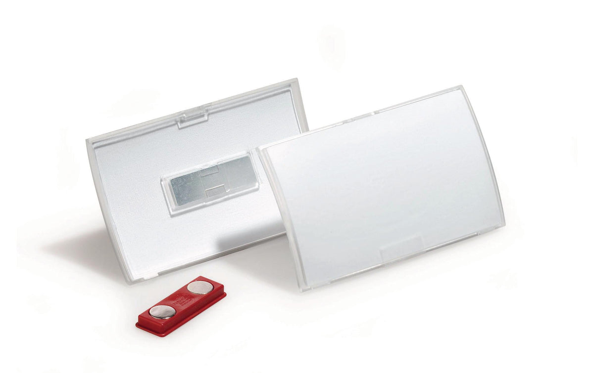 Durable Click Fold Namensschild mit Magnet