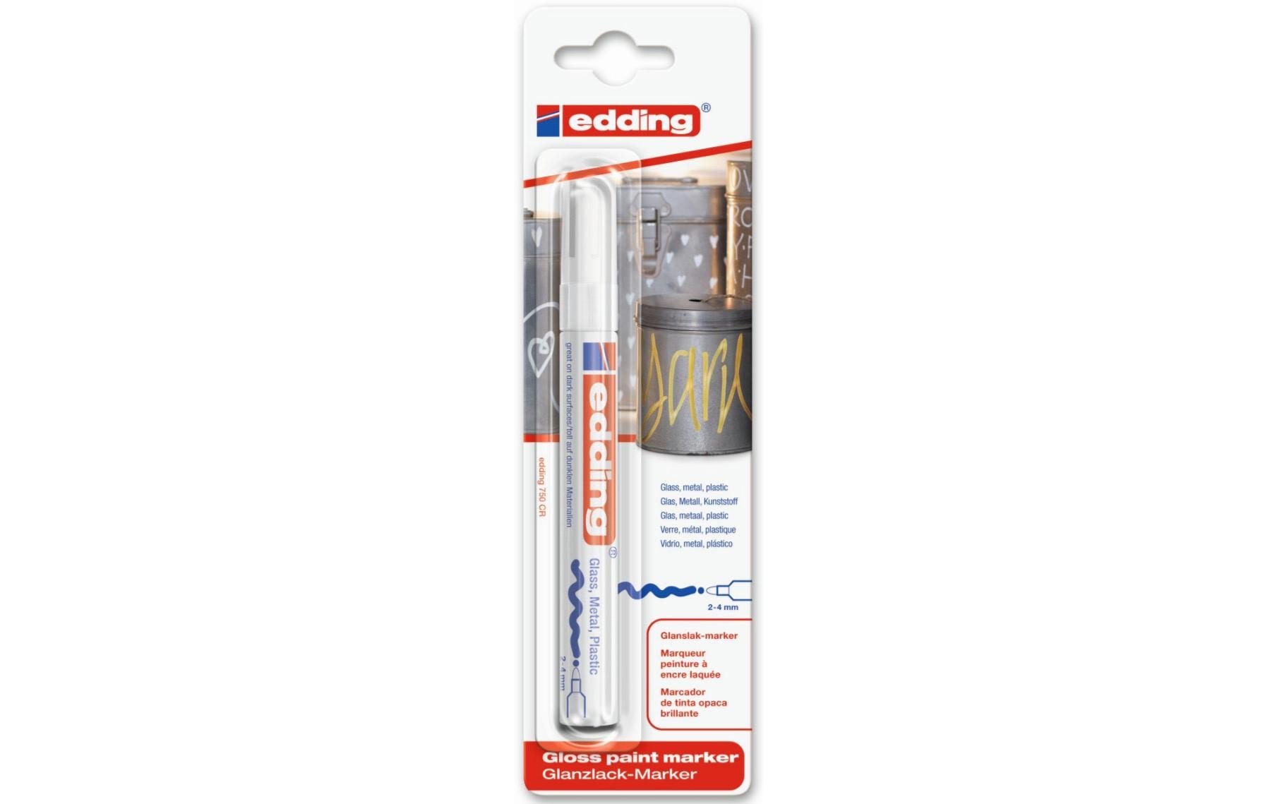 edding, Lackmarker 750 Weiss